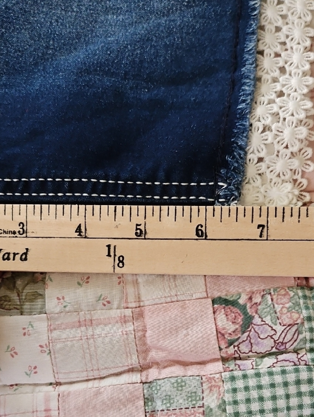 Jordache Girls JD Crochet Pocket Bermuda Shorts-  Color Drkezy - Picture 8 of 8
